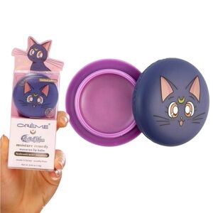 Creme Shop x TOEI Sailor Moon Purple Cat Moisture Remedy Macaron Lip Balm Ltd Ed